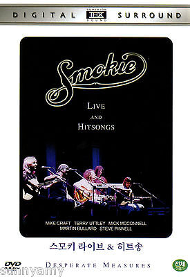 Smokie - Desperate Measures - Live and Hit Songs - Mike Craft (NEW) Great DVD