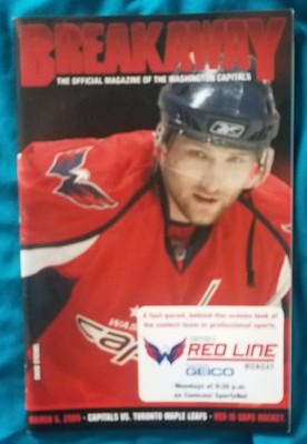 Washington Capitals - Breakaway / Game Notes - Mar 4, 2009 - David Steckel