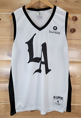Los Angeles Clippers Promo Jersey 20 Bumble White Men Size XL eBay