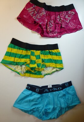 MENS TEENS DESIGNER FASHION COTTON UNDERWEAR BRIEFS SHORT NO FLY SMALL F107