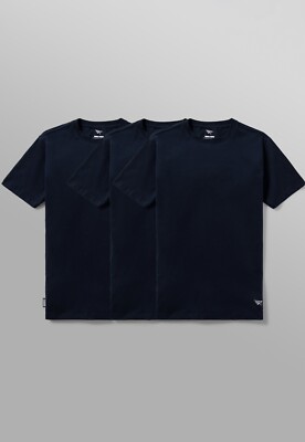 ROC NATION   PAPER PLANES 3 PACK MIDNIGHT ESSENTIAL TEE S SIZE LARGE