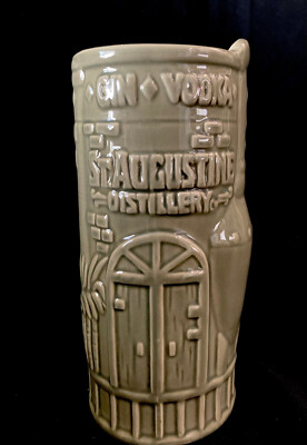 HOT & FRESH TIKI MUG St. Augustine Distillery by THOR Gin Vodka Rum Whiskey MIB!