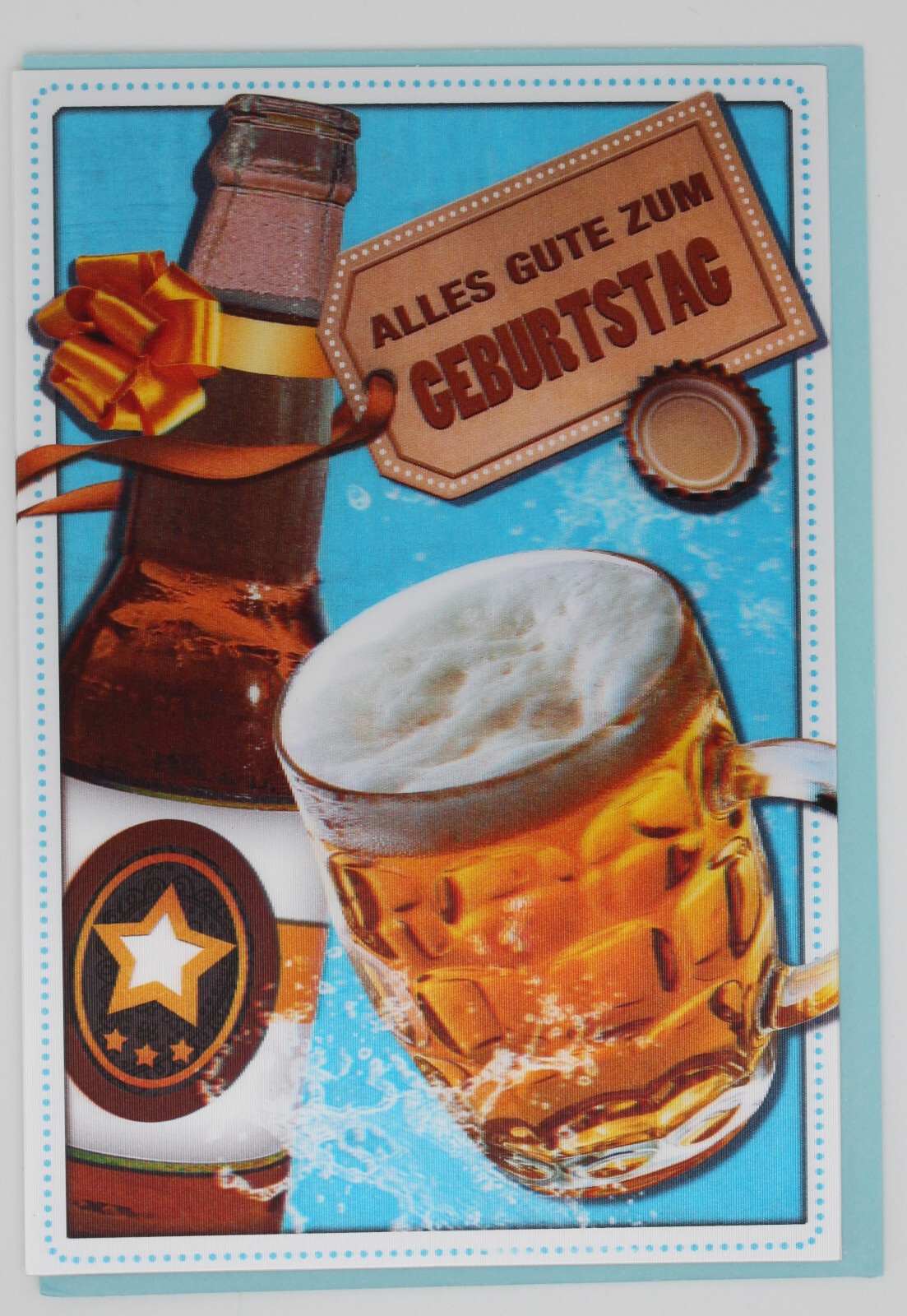 Geburtstagskarte Zum 3. Geburtstag Von Chuck's Card-O-Rama – Premium-Karte Mit Umschlag & Süßem Bienen-Design