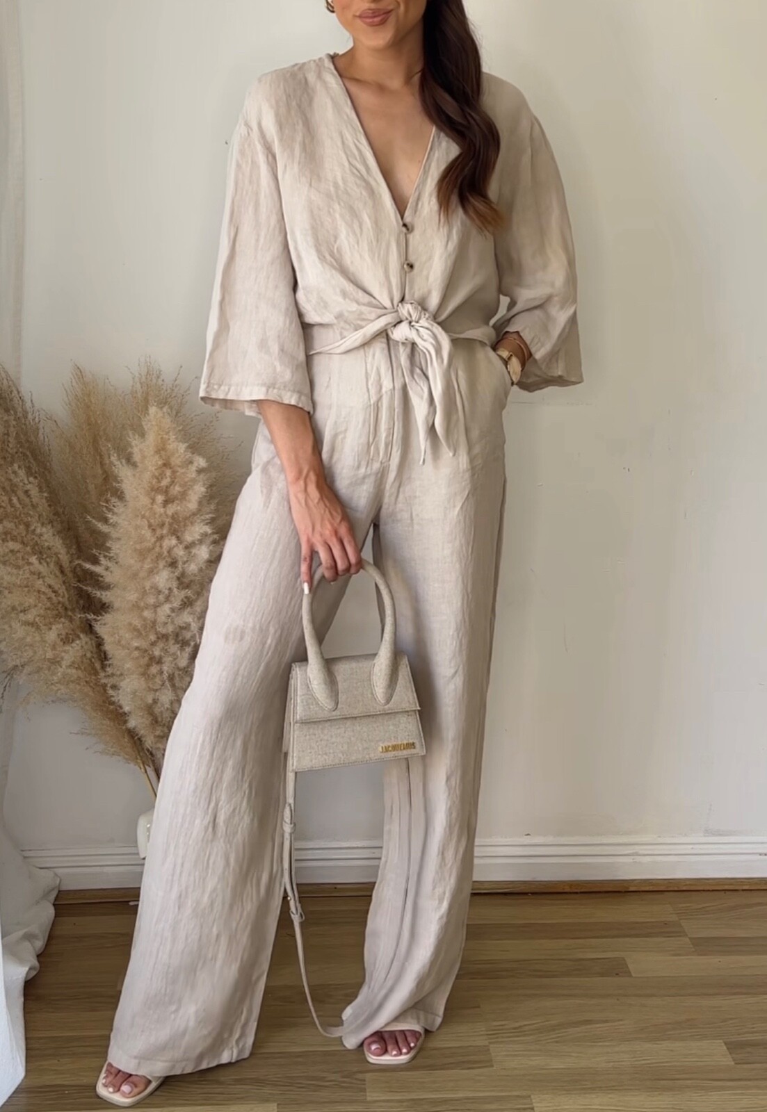 ZARA NEW LINEN SET 8291/500 & 8292/500 (size XS) | eBay