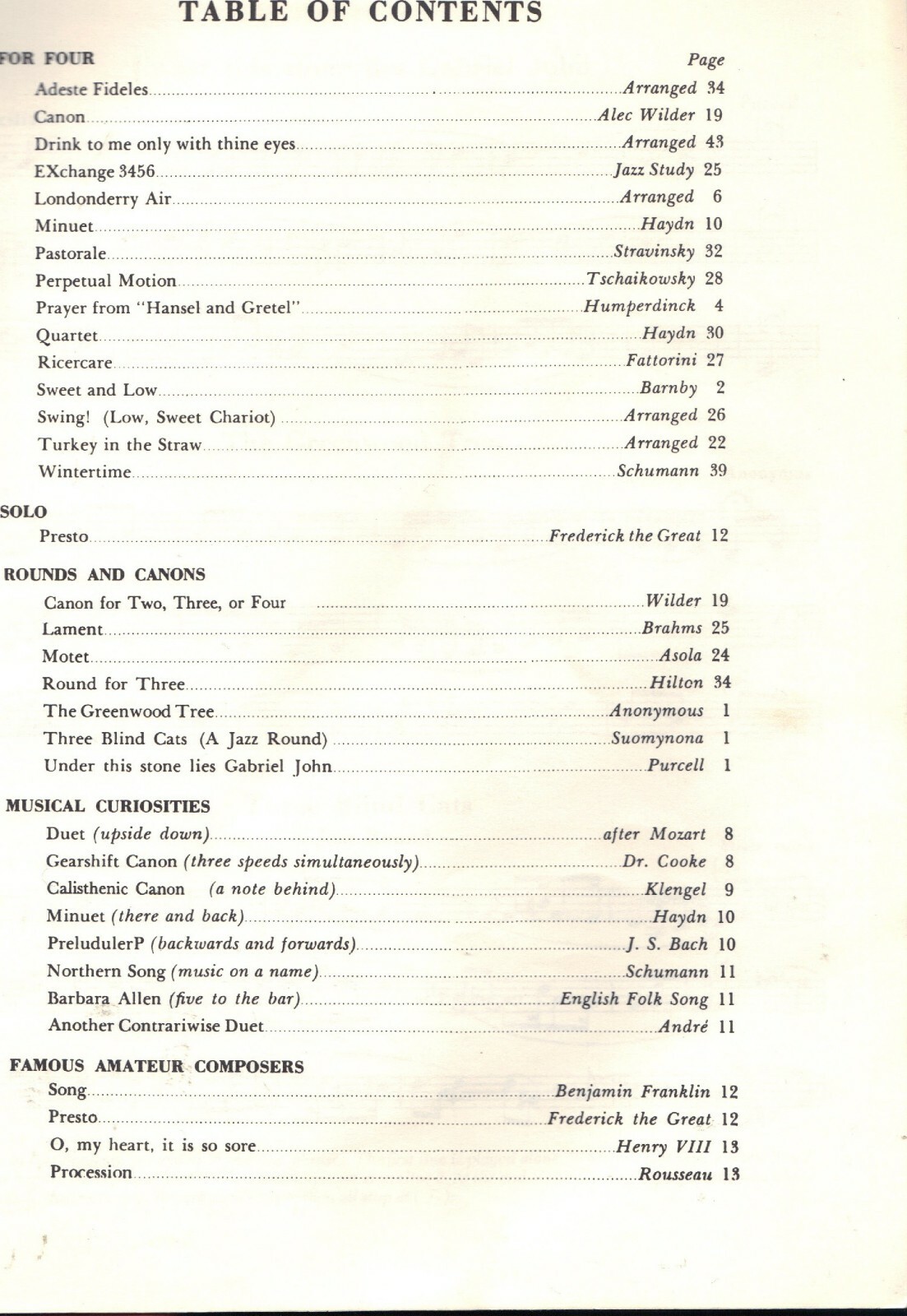 Vtg Clarinet Sessions For 1 2 3 4 Clarinets Lessons Music Songs 1948