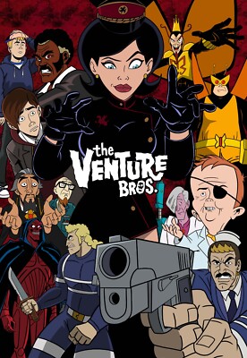 The Venture Brothers movie poster print