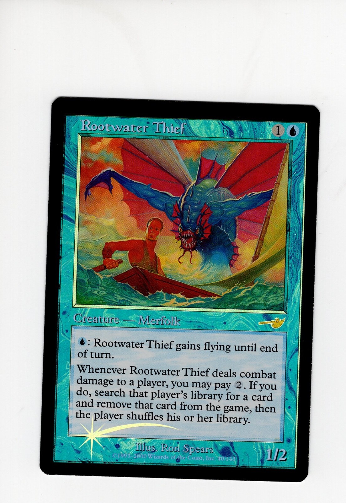 MTG NEM ルートウォーターの泥棒(EN)foil 4枚セット MTG NEM ルート