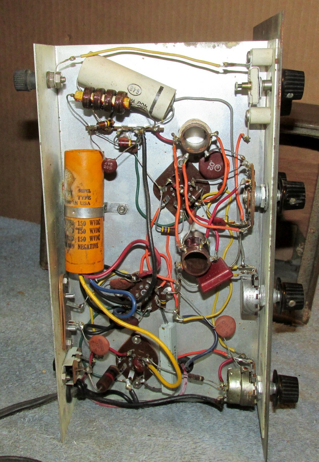 Vintage KNIGHT Space Spanner Tube Regenerative BC Short Wave Radio J0948