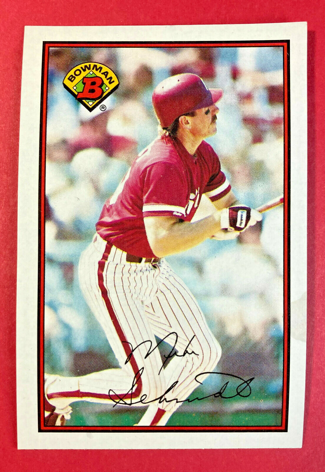 1989 Bowman Mike Schmidt #402 Baseball Card Philadelphia