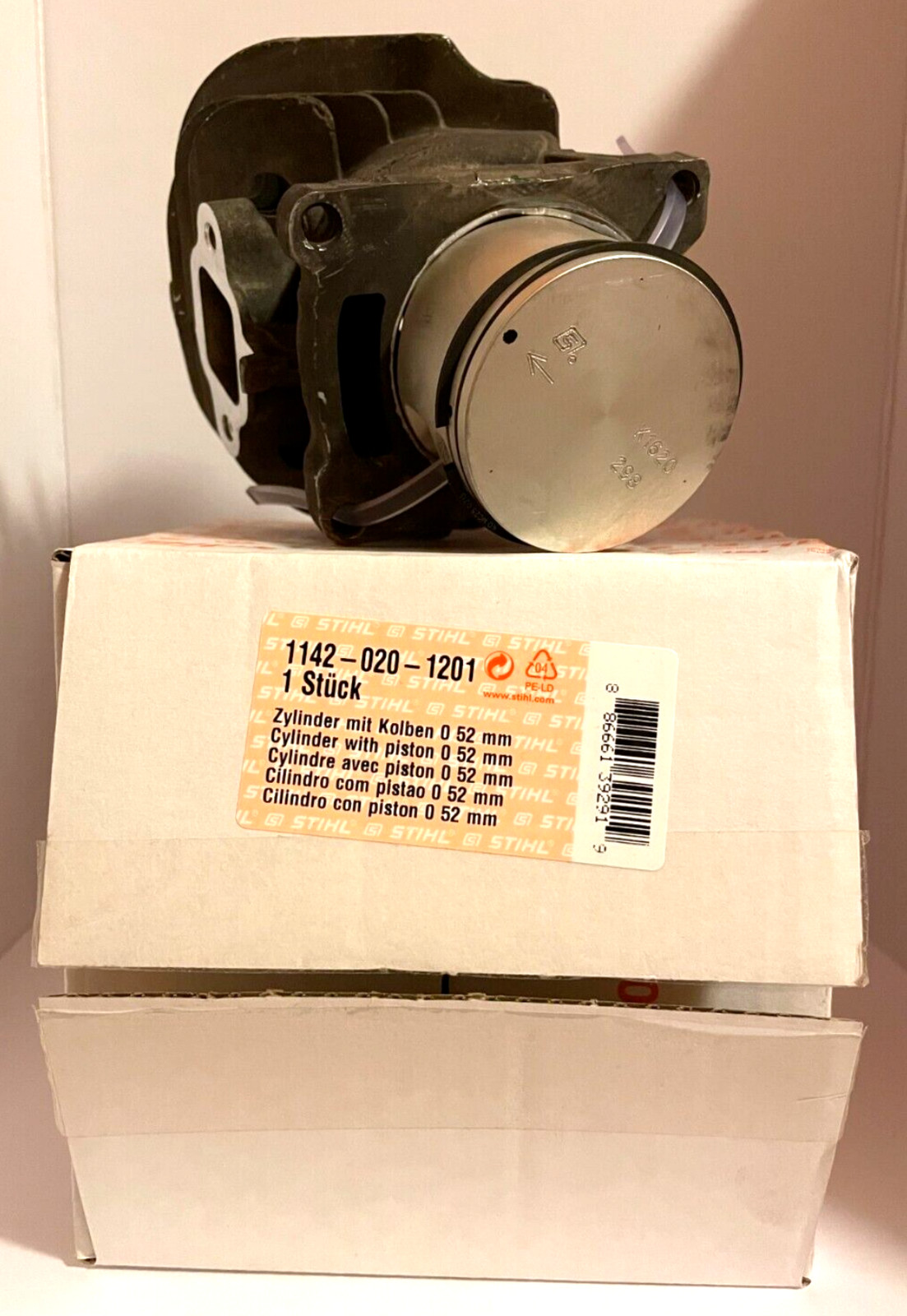 STIHL OEM CYLINDER AND PISTON KIT 1142 020 1201 MS462 C-M R RESCUE 11420201201 - Picture 3 of 4