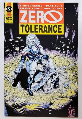Zero Tolerance #4 (Jan 1991, First) 7.5 VF- 