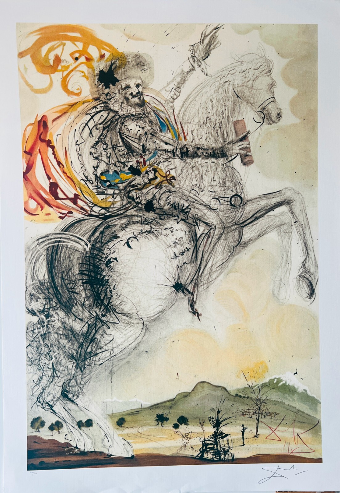 Salvador Dalí lithograph 限定175 Salvador Dalí lithograph 限定175