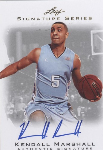 2012 Leaf Signature Series - Kendall Marshall #BA-KM2