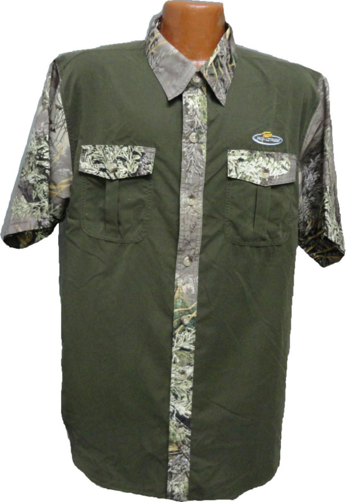 Realtree Casual Button-Down Shirts for Men