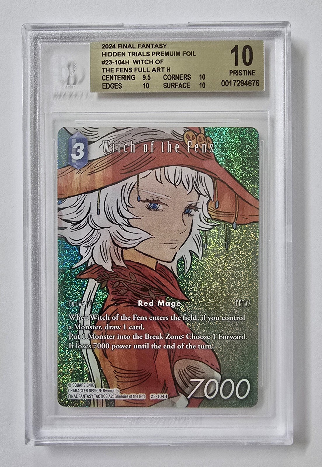 Final Fantasy Ⅵ テレホンカード ティナ 1994 BGS 10 Final Fantasy Ⅵ テレホンカード ティナ 1994 BGS 10 $_57.JPG