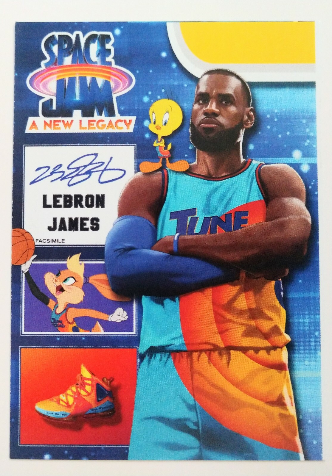 Lebron James Card Space Jam A New Legacy Tune Squad 