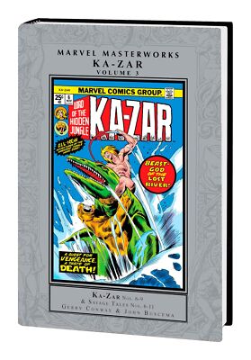 KA-ZAR MARVEL MASTERWORKS Volume 3 HC Marvel Universe