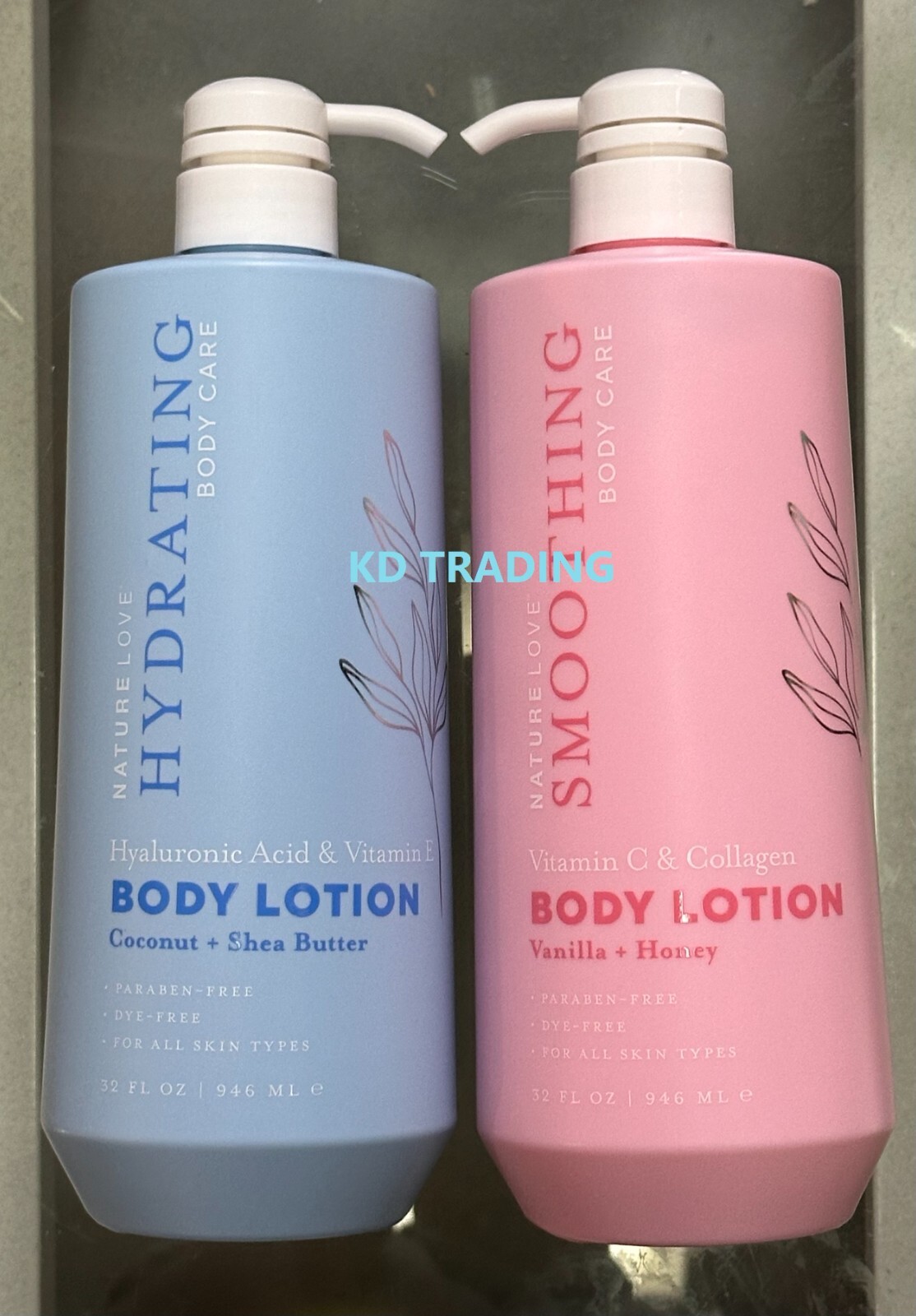 2-Pk) NATURE LOVE ~ Hyaluronic Acid HYDRATING + Collagen