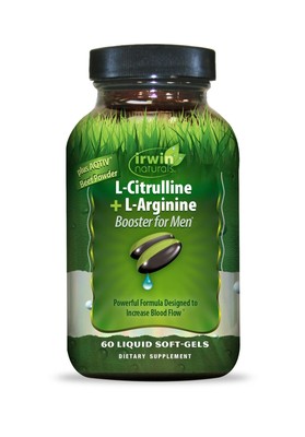 Irwin Naturals L-цитруллин + L-аргинин 60 капсул