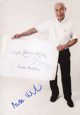Avram Hershko NOBEL PRIZE autograph, IP signed photo