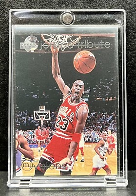1996 UD MJ Visions Jordan Tribute Michael Jordan MJ25