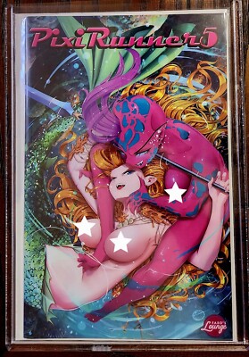 Pixie Runner 5 Anime Faro Lounge Comic Art Book Top Loader Naughty