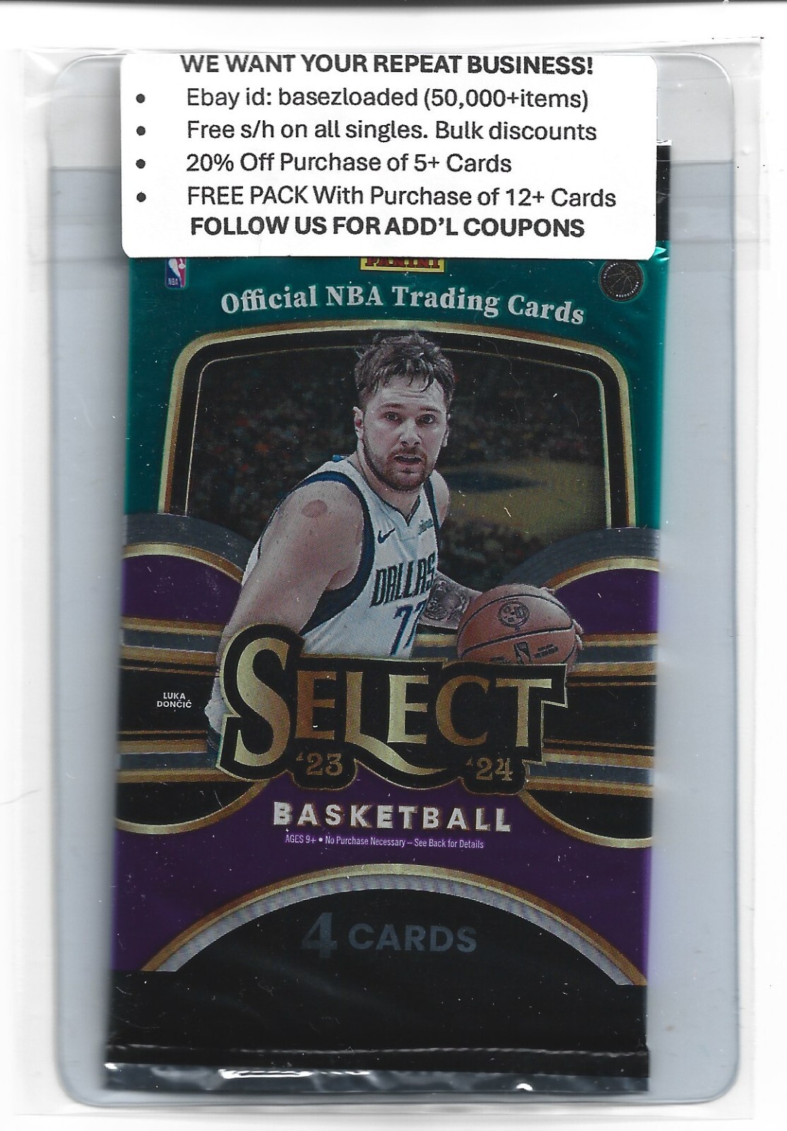 NBA 2023-24 Panini Select Basketball Hobby Box 5/11入荷