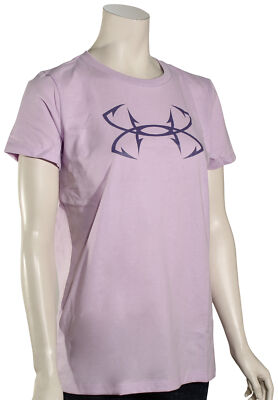

Женская футболка с логотипом Under Armour Fish Hook — Purple Ace / Purple Luxe — новинка, Purples