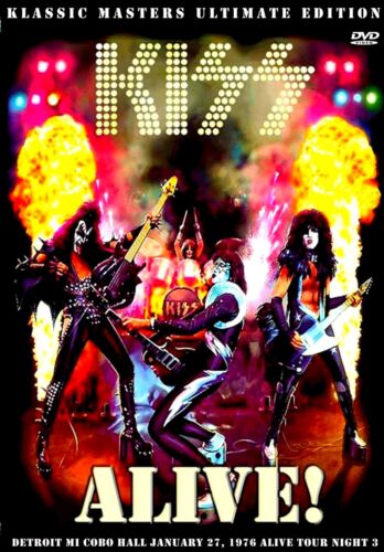 KISS Alive! HUGE 3x5 Ft Tapestry Fabric Banner Artwork NEW