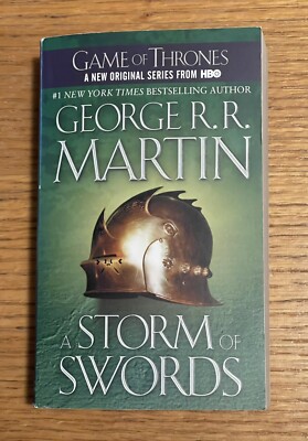 SIGNED A Storm Of Swords - Book 3 A Game Of Thrones George R.R. Martin Paperback