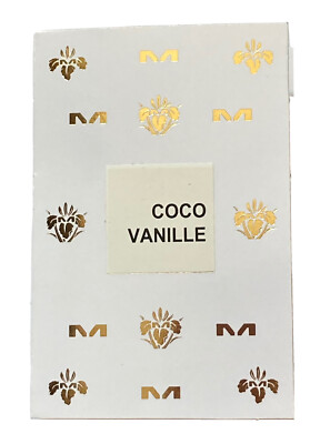 Mancera Coco Vanille 0.07 oz 2 ml Eau De Parfum Spray Mini Travel Sample Vial