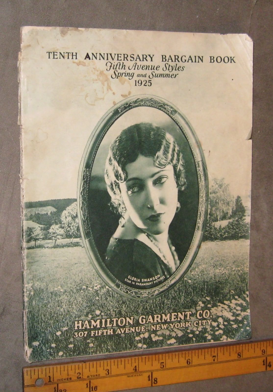 Hamilton Garment Co. catalog fifth avenue styles spring-summer 1925, free ship