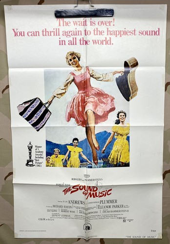 The Sound of Music Original Movie Poster 1973 Re-Release