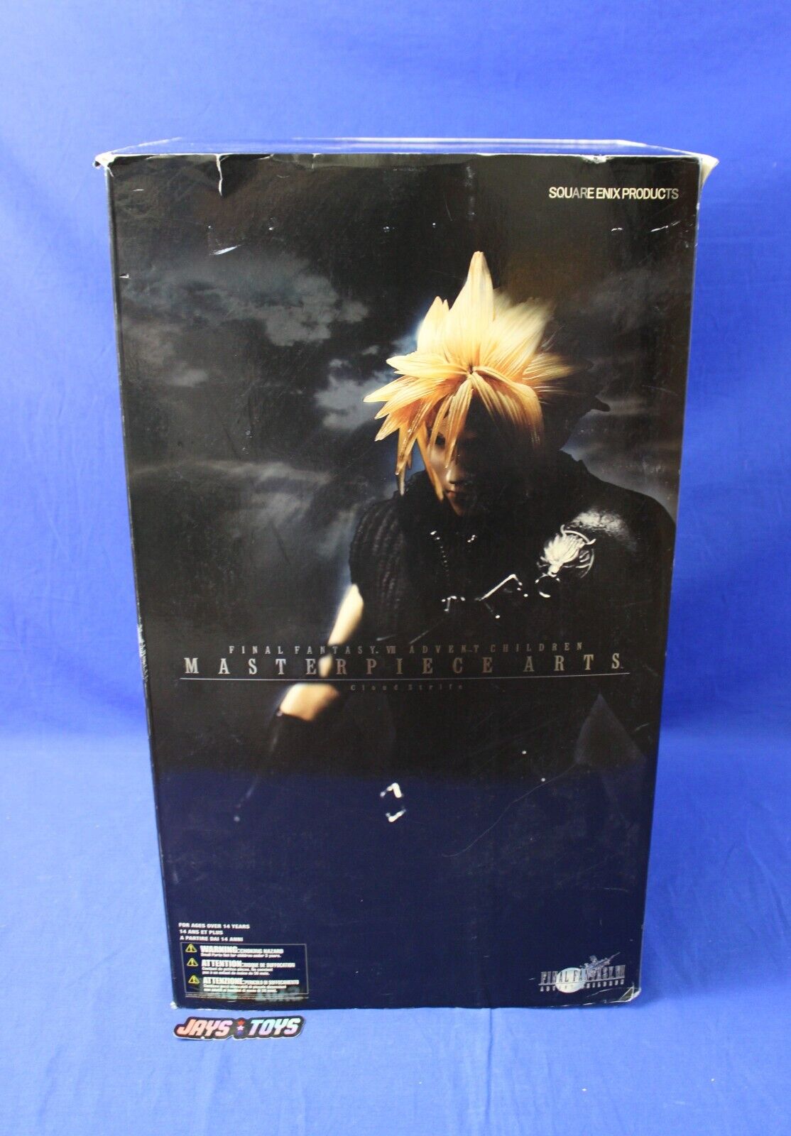 Final Fantasy VII Advent Children Masterpiece Arts 1/4 Scale Cloud Strife w/Box Final Fantasy VII Advent Children Masterpiece Arts 1/4 Scale Cloud Strife w/Box