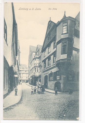 Limburg An der Lahn Die Plötz 1909 Ludwig Feist  Mainz