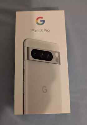 New Sealed Google Pixel 8 Pro 128 GB Porcelain Global/GSM Factory Unlocked G1MNW