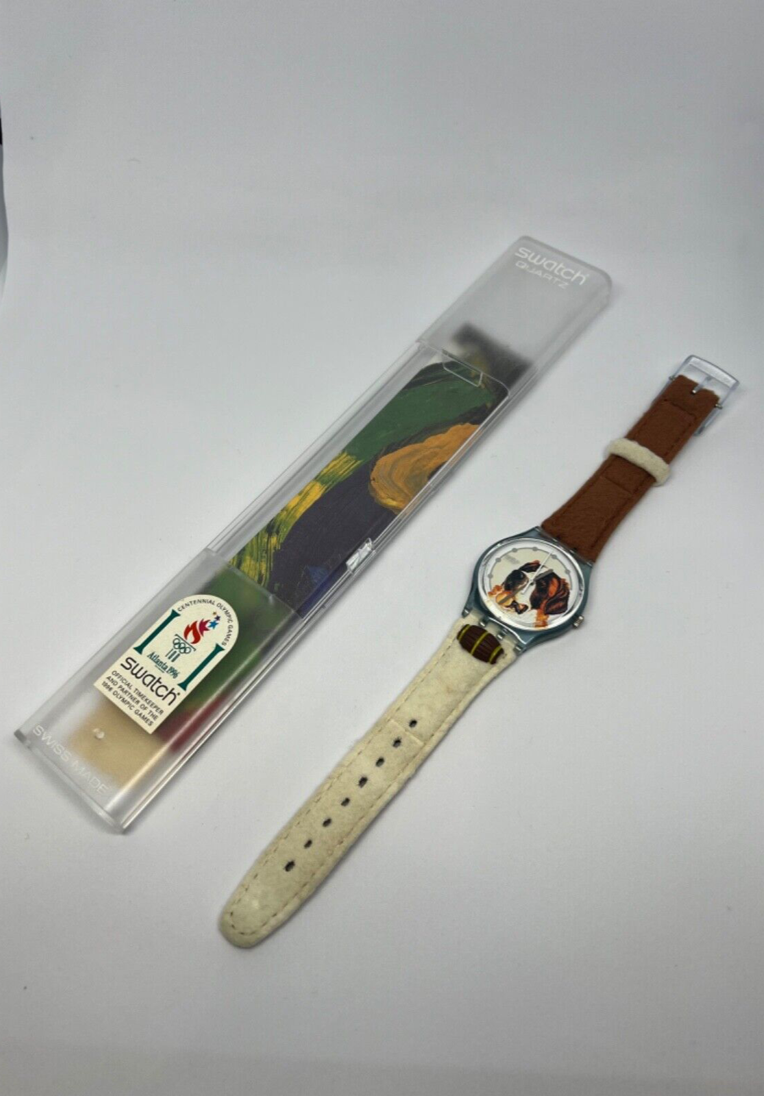Swatch Vintage Square Nightbird Watch Made In Switzerland | eBay