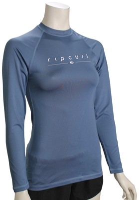

Женская рубашка для серфинга Rip Curl Golden Rays LS — темно-синяя — новинка, Синий
