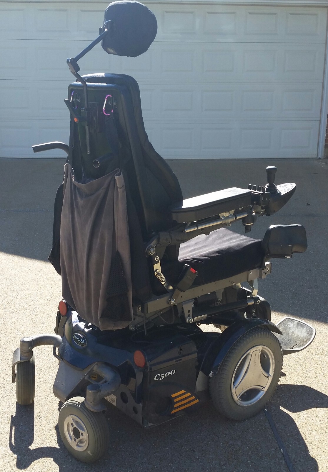 Permobil C500 Electric Wheelchair Power Recline, Tilt & Leg Rest, ROHO cushion