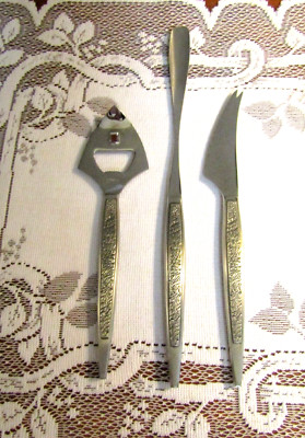 AS Arthur Salm Stainless / BAR SERVING Set / MCM / Japan / Excellent!