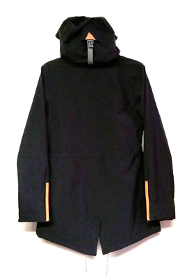 Pre-owned Holden Snow Women's Fishtail Parka Snowjacket - Black - Size Small -