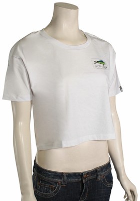 

Женская укороченная футболка Salty Crew El Dorado — белая — новинка, Белый