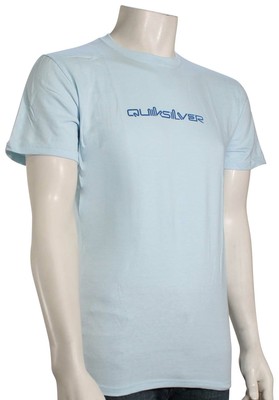 

Футболка Quiksilver Omni Font — сине-серая — новинка, Синий