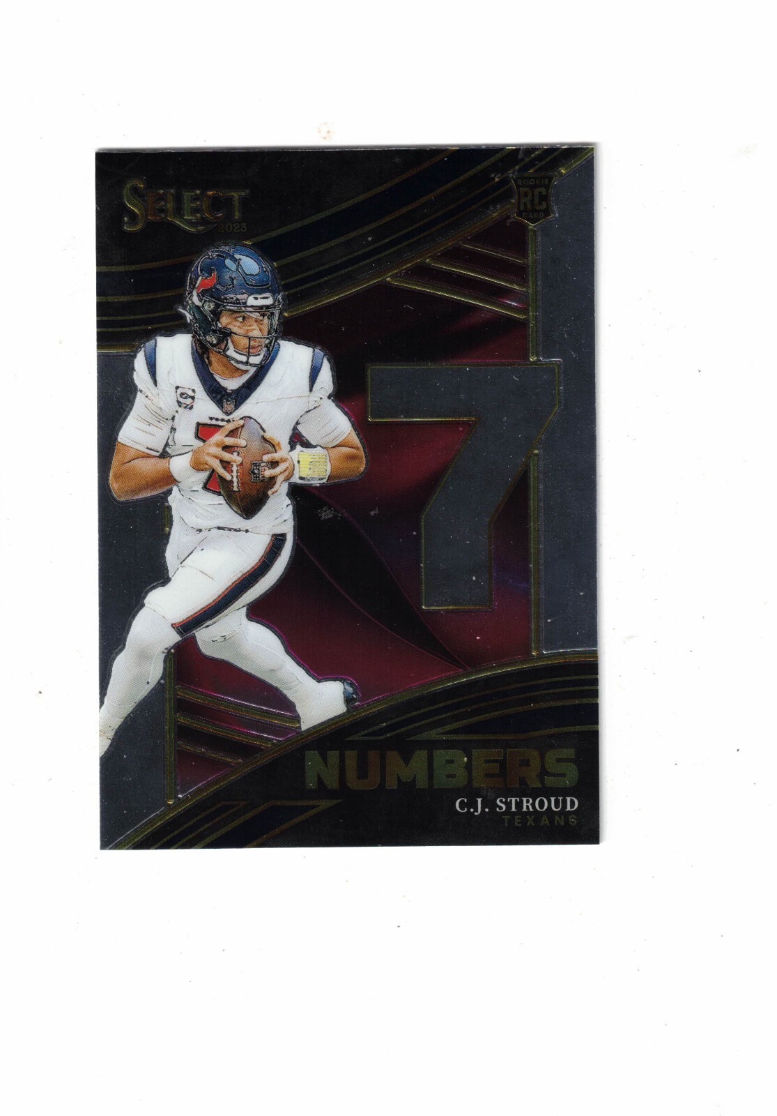ムハマッド　ヌー 2023 Panini Select CJ STROUD NUMBERS 7 RC insert #NMB-CST