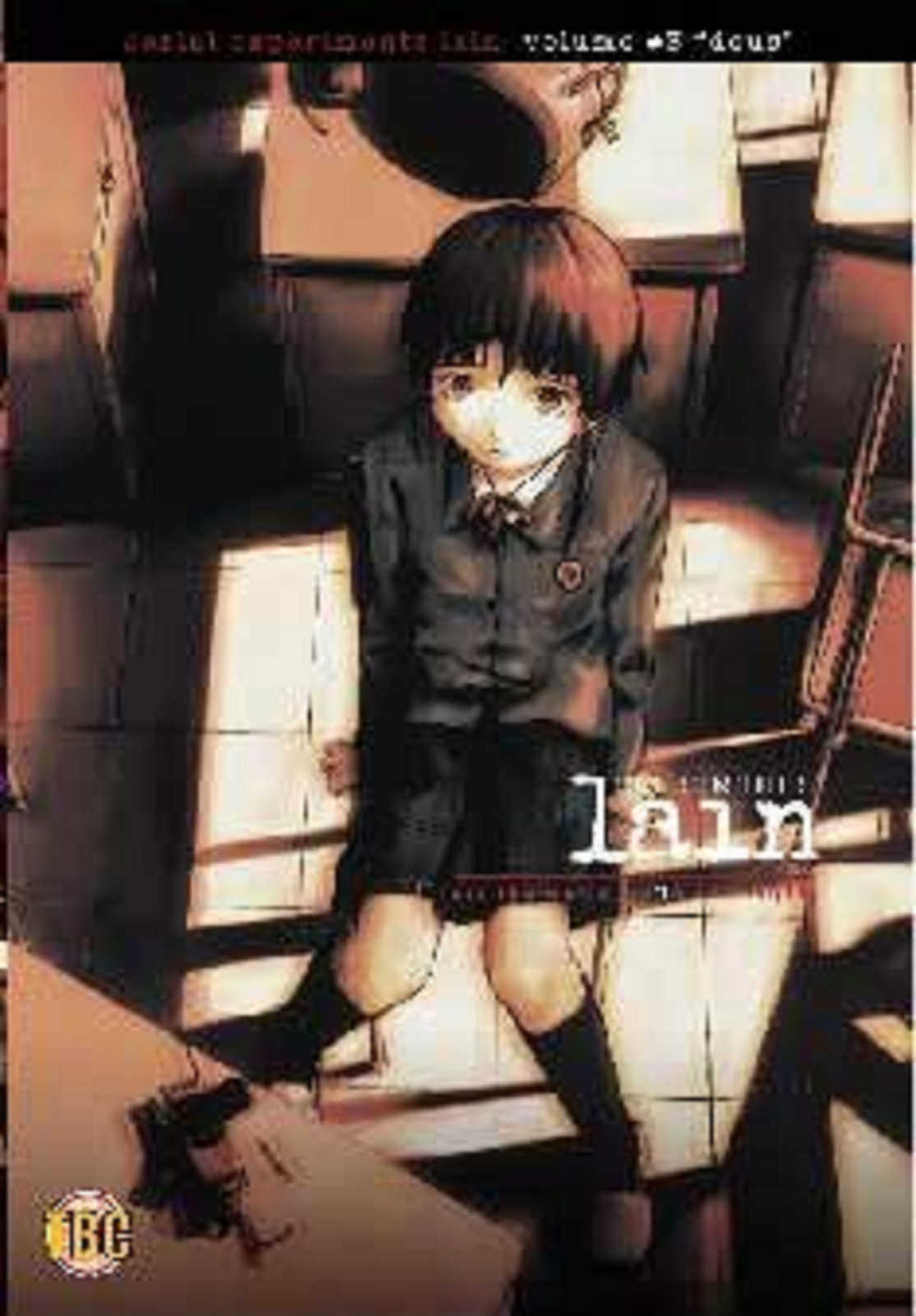 SERIAL EXPERIMENTS LAIN VOLUME 3 DVD Third 3rd Vol Three