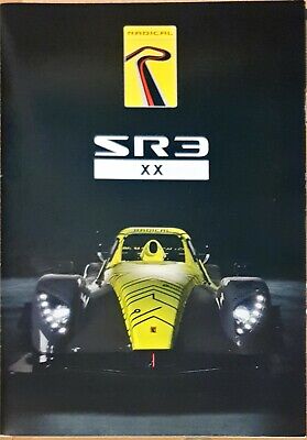 Radical SR3 XX Kit Car Leaflet Brochure 2020