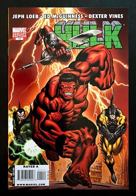 Hulk #11 Hi-Grade Red-Hulk Variant Ed McGuiness Marvel Comics 2009