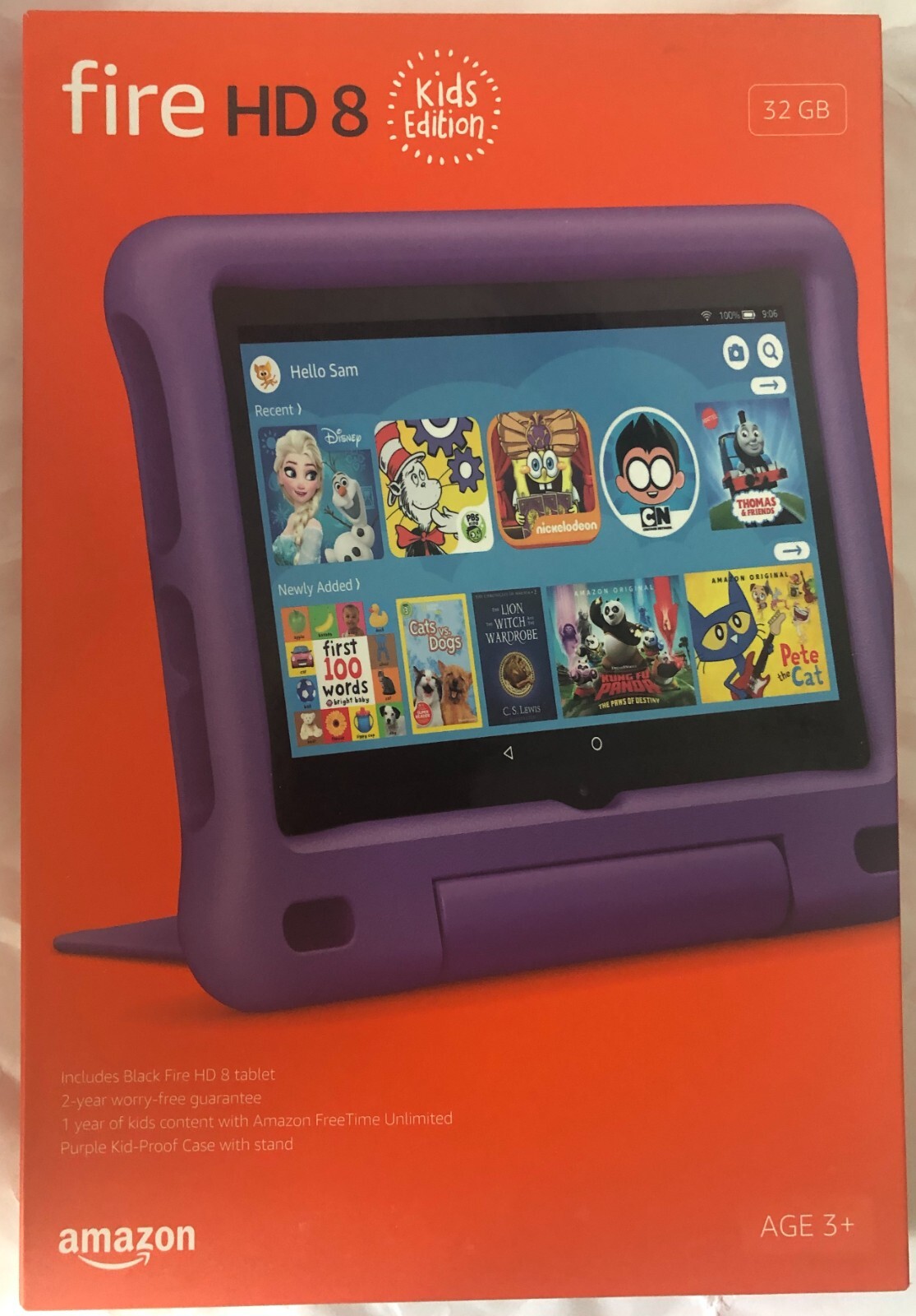 Fire HD 8 12世代　キッズモデル 32GB パープル AMAZON FIRE HD8 KIDS TABLET 32GB PURPLE 