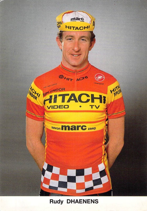 Carte Postale Cyclisme Cycliste  Rudy Dhaenens