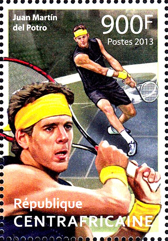 Mnh Sport Tennis Spieler Sportler Juan Martin Del Potro Argentinien Atp Tour/145
